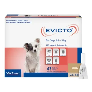 Discount Evicto Spot On for Very Small Dogs 2.6-5kg - 4 pack - Pet Home | The Perfect Pet Supplies Shopping Experience Dogs