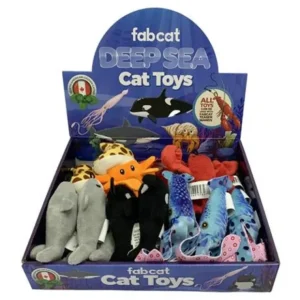 New Fab Cat Deep Sea Catnip Toy Asst - Pet Home | The Perfect Pet Supplies Shopping Experience Pet Toys