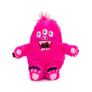 Sale Fabdog Fluffy Large Pink Monster Dog Toy (17") - Pet Home | The Perfect Pet Supplies Shopping Experience Pet Toys
