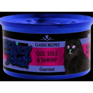 Best Fancy Feast Classic Cod, Sole & Shrimp Feast 85g x 24 (Case) - Pet Home | The Perfect Pet Supplies Shopping Experience Shop All