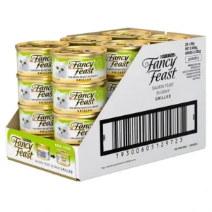 Best Sale Fancy Feast Classic Prime Fillet of Salmon 85g x 24 (Case) - Pet Home | The Perfect Pet Supplies Shopping Experience Shop All