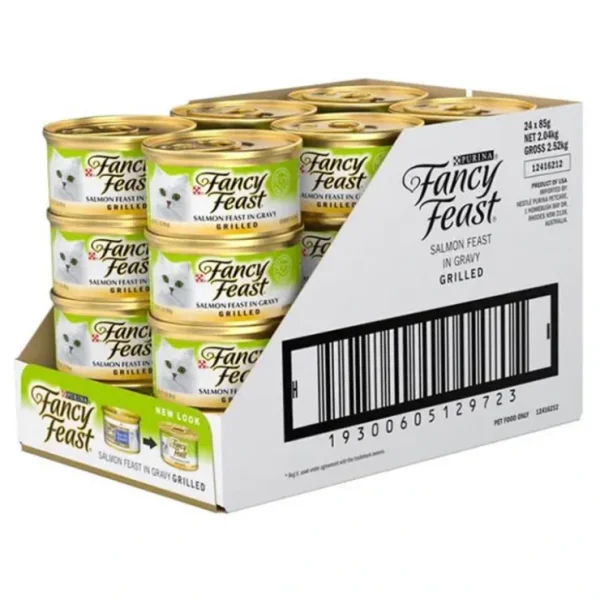 Best Sale Fancy Feast Classic Prime Fillet of Salmon 85g x 24 (Case) - Pet Home | The Perfect Pet Supplies Shopping Experience Shop All