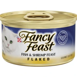 Best Fancy Feast Flaked Fish and Shrimp Canned Cat Food - Pet Home | The Perfect Pet Supplies Shopping Experience Shop All