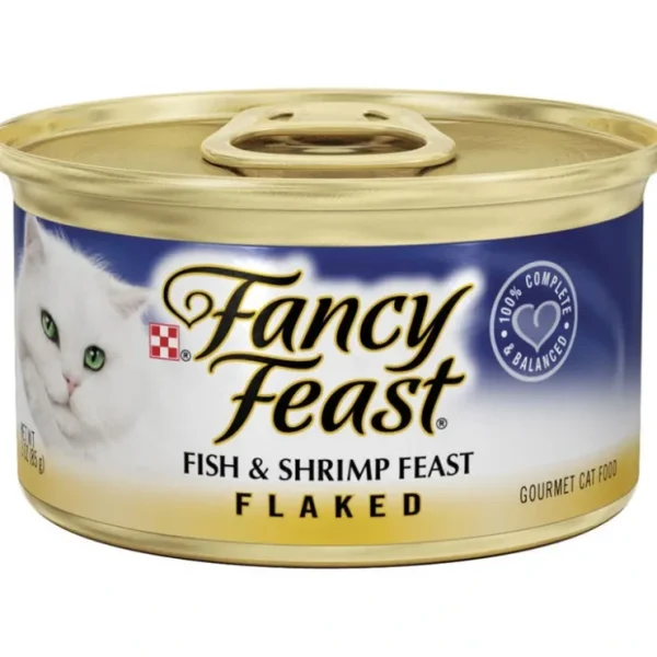 Best Fancy Feast Flaked Fish and Shrimp Canned Cat Food - Pet Home | The Perfect Pet Supplies Shopping Experience Shop All
