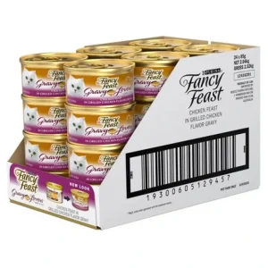 Best Fancy Feast Gravy Lovers Chicken Feast in Gravy 85g x 24 (Case) - Pet Home | The Perfect Pet Supplies Shopping Experience Shop All