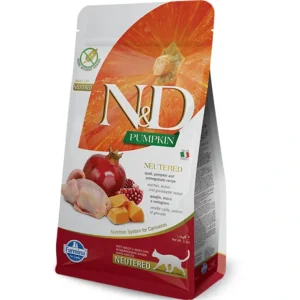 Best Sale Farmina - ND Pumpkin Quail Pomegranate Neutered Dry Cat Food - Pet Home | The Perfect Pet Supplies Shopping Experience Shop All