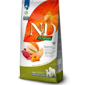 Store Farmina N&D Pumpkin Grain-Free Canine Duck & Cantaloupe Melon Adult Medium & Maxi (26.4LB) - Pet Home | The Perfect Pet Supplies Shopping Experience Shop All