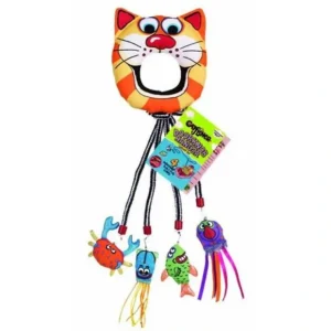 Clearance Fat Cat Catfish Doorknob Hanger W/Toys 45Cm - Pet Home | The Perfect Pet Supplies Shopping Experience Pet Toys