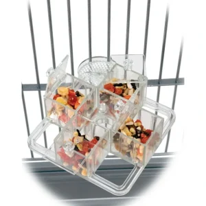 Hot Featherland Paradise Creative Foraging 4 Corners Cagemount Carousel - Pet Home | The Perfect Pet Supplies Shopping Experience Pet Toys