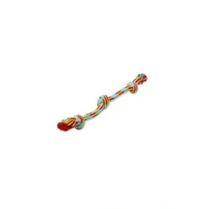 Hot Flossy Chews Braidys 3 Knot Tug Small 38Cm - Pet Home | The Perfect Pet Supplies Shopping Experience Pet Toys