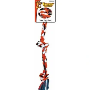 Store Flossy Chews Three Knot Tug Small 38Cm - Pet Home | The Perfect Pet Supplies Shopping Experience Pet Toys