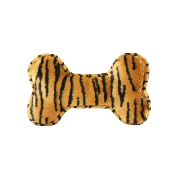 Flash Sale Fluff Tuff - Tiger Bone Dog Toy - Pet Home | The Perfect Pet Supplies Shopping Experience Pet Toys