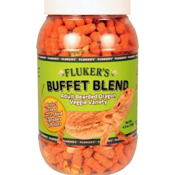 Store Fluker's Buffet Blend Adult Bearded Dragon Veggie Variety - Pet Home | The Perfect Pet Supplies Shopping Experience Shop All