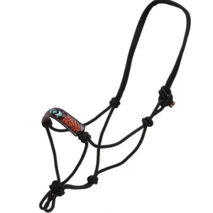 Store Fort Worth Rope Halter Leather Nose - Sunflower - Pet Home | The Perfect Pet Supplies Shopping Experience Shop All