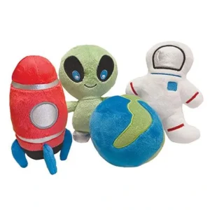 Store fouFIT Outer Space Plush Dog Toys from FouFou Brands - Pet Home | The Perfect Pet Supplies Shopping Experience Pet Toys