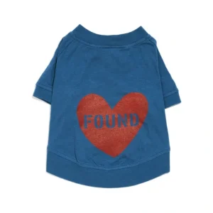 Store Found My Animal Big Full Heart Animal T-Shirt, Blue + Tomato - Pet Home | The Perfect Pet Supplies Shopping Experience Shop All