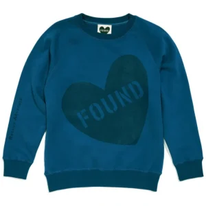 Best Sale Found My Animal Big Full Heart Sweatshirt, Blue + Navy - Pet Home | The Perfect Pet Supplies Shopping Experience Shop All
