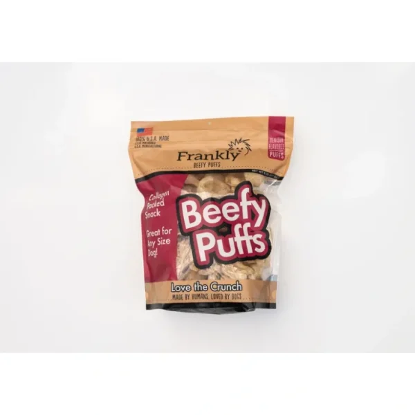 Clearance Frankly - Venison Beefy Puffs Flavor, 5-oz - Pet Home | The Perfect Pet Supplies Shopping Experience Dogs