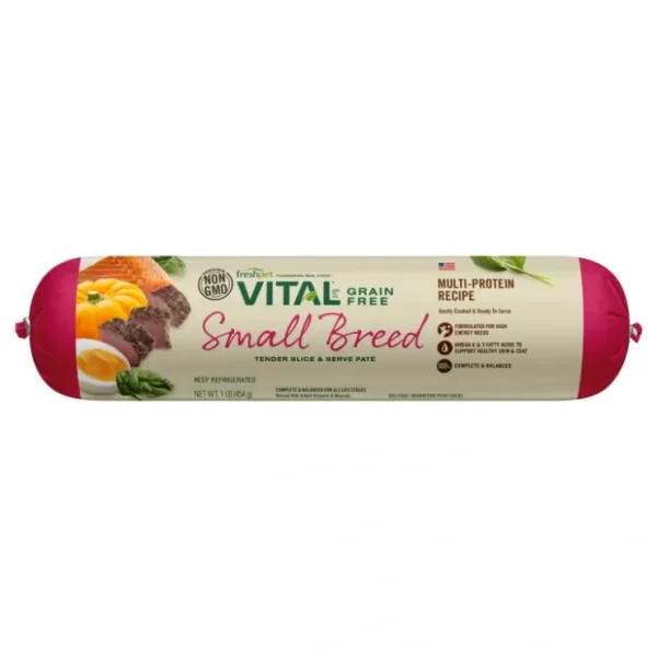 Discount Freshpet Vitalu00ae Grain Free Small Breed Multi-Protein Recipe (1 lb) - Pet Home | The Perfect Pet Supplies Shopping Experience Dogs