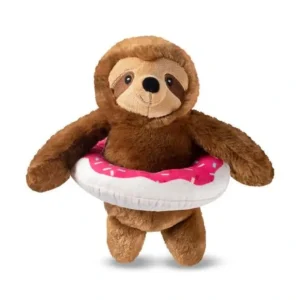 Discount Fringe Donut Worry Its Pool Time Sloth Toy - Pet Home | The Perfect Pet Supplies Shopping Experience Pet Toys