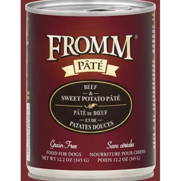 Shop Fromm - Beef Sweet Potato Pate Wet Dog Food - Pet Home | The Perfect Pet Supplies Shopping Experience Dogs