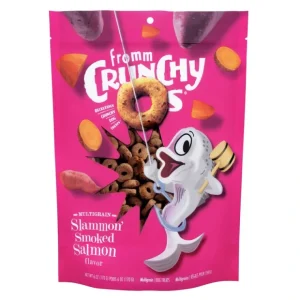 Discount Fromm Crunchy Osu00ae Slammon' Smoked Salmon Flavor Dog Treats - Pet Home | The Perfect Pet Supplies Shopping Experience Dogs