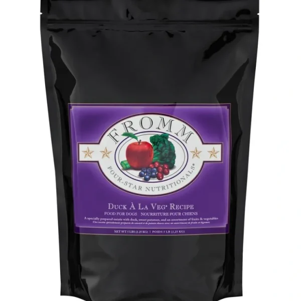 Shop Fromm Four-Star Duck u00c0 La Vegu00ae Recipe Dog Food - Pet Home | The Perfect Pet Supplies Shopping Experience Dogs