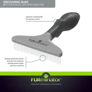 Discount FURminator Grooming Rake for Dogs - Pet Home | The Perfect Pet Supplies Shopping Experience Dogs
