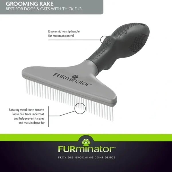 Discount FURminator Grooming Rake for Dogs - Pet Home | The Perfect Pet Supplies Shopping Experience Dogs