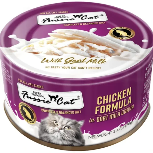 Best Fussie Cat - Chicken Formula in Goat Milk Gravy Wet Cat Food - Pet Home | The Perfect Pet Supplies Shopping Experience Cats