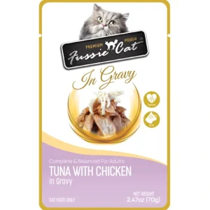 Best Fussie Cat - Chicken in Gravy 2.47oz Pouch - Pet Home | The Perfect Pet Supplies Shopping Experience Cats