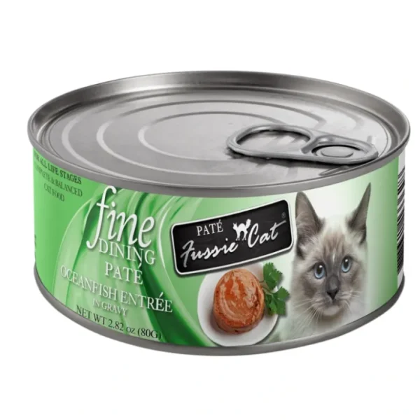 Best Fussie Cat Fine Dining - Pate - Oceanfish Entree in gravy Canned Cat Food - Pet Home | The Perfect Pet Supplies Shopping Experience Cats