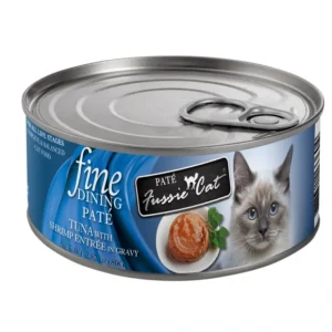 Best Fussie Cat Fine Dining - Pate - Tuna with Shrimp Entree in gravy Canned Cat Food - Pet Home | The Perfect Pet Supplies Shopping Experience Cats