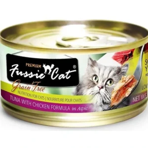 Best Fussie Cat Premium Grain Free Tuna with Chicken Formula in Aspic Canned Food - Pet Home | The Perfect Pet Supplies Shopping Experience Shop All