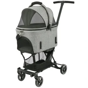 Store Gen7Pets, Pet Rider Stroller - Heather Grey - Pet Home | The Perfect Pet Supplies Shopping Experience Pet Toys