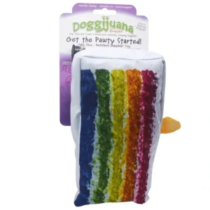 Sale Get the Pawty Started Cake Slice - Refillable Dogginip Toy by Smarter - Pet Home | The Perfect Pet Supplies Shopping Experience Dogs