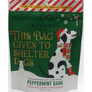 Sale Give Pet Holiday Peppermint Bark 6oz - Pet Home | The Perfect Pet Supplies Shopping Experience Dogs