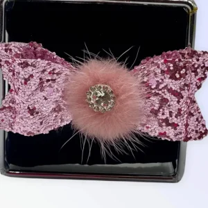 Store Glamoratzzi Pom Pom Hair Barrettes from Bark 5th Avenue - Pet Home | The Perfect Pet Supplies Shopping Experience Shop All