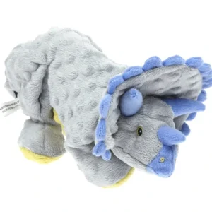 Discount Go Dog Frills the Grey Triceratops Dog Chew Toy - Pet Home | The Perfect Pet Supplies Shopping Experience Pet Toys