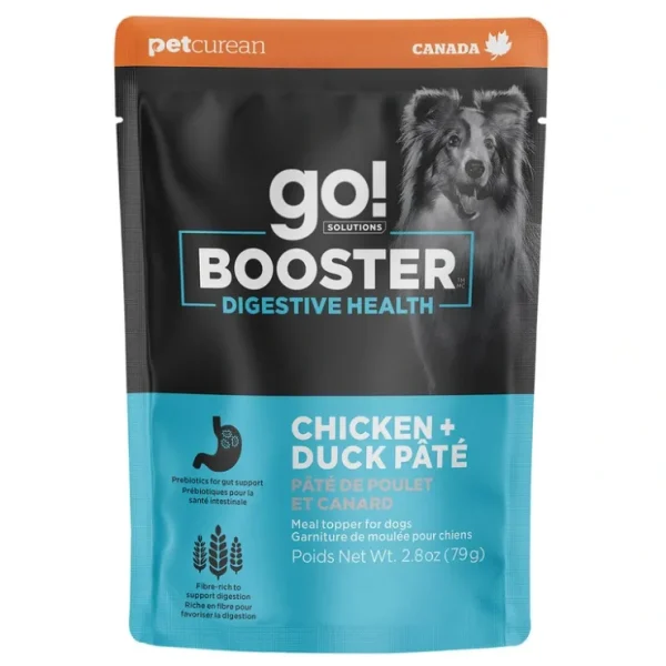 Store GO! SOLUTIONS, BOOSTER Digestive Health Chicken + Duck Pate - 78 g - Wet Dog Food - Pet Home | The Perfect Pet Supplies Shopping Experience Shop All
