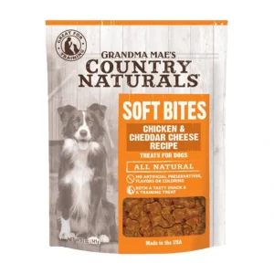 Shop Grandma Mae's Country Naturals Soft Bites Chicken & Cheddar Dog Treats (5 oz) - Pet Home | The Perfect Pet Supplies Shopping Experience Dogs
