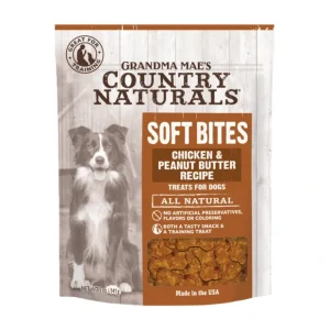 Sale Grandma Mae's Country Naturals Soft Bites Chicken Peanut Butter Dog Treats (5 Oz) - Pet Home | The Perfect Pet Supplies Shopping Experience Dogs