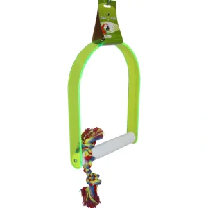 Fashion Green Parrot Toy ACRYLIC SWING LARGE - Pet Home | The Perfect Pet Supplies Shopping Experience Pet Toys