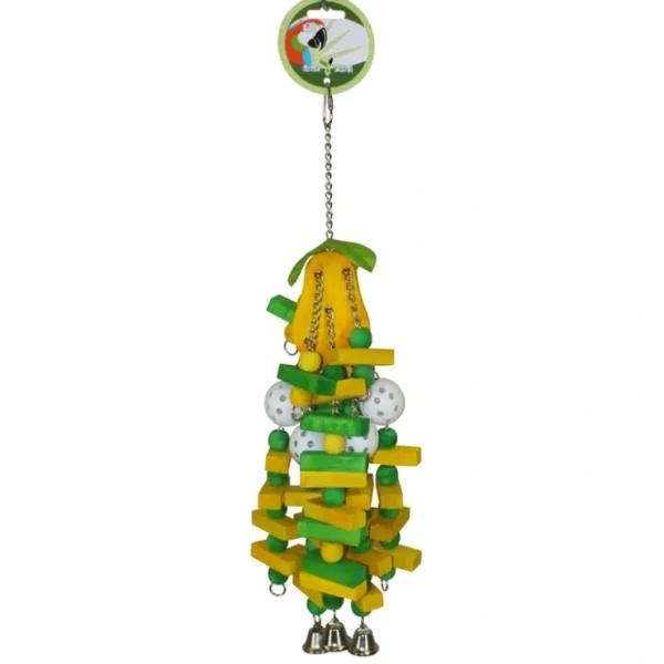 Outlet Green Parrot Toy PEAR MUNCH - Pet Home | The Perfect Pet Supplies Shopping Experience Pet Toys