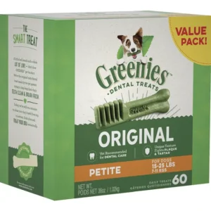 Discount Greenies Petite Value pack 1kg approx 60 treats per pack - Pet Home | The Perfect Pet Supplies Shopping Experience Dogs