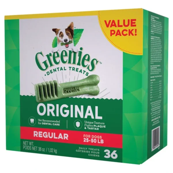 Store Greenies, Treat Tub - Regular - 1020 g - Dog Treat - Pet Home | The Perfect Pet Supplies Shopping Experience Dogs