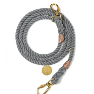 Cheap Grey Up-Cycled Rope Leash, Adjustable - Pet Home | The Perfect Pet Supplies Shopping Experience Dogs
