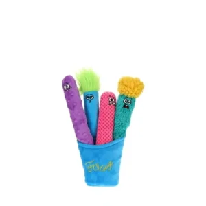Flash Sale Guru Fry Guys 5Pc Set Medium ( 4 Fry Guys + Fry Holder) - Pet Home | The Perfect Pet Supplies Shopping Experience Pet Toys