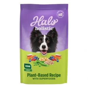 Discount Halo Holistic Adult Dog Vegan Plant-Based Recipe with Superfoods Dry Dog Food - Pet Home | The Perfect Pet Supplies Shopping Experience Dogs