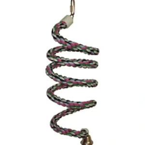 Hot HAPPY BEAKS COTTON ROPE BOING WITH BELL BIRD TOY - Pet Home | The Perfect Pet Supplies Shopping Experience Pet Toys